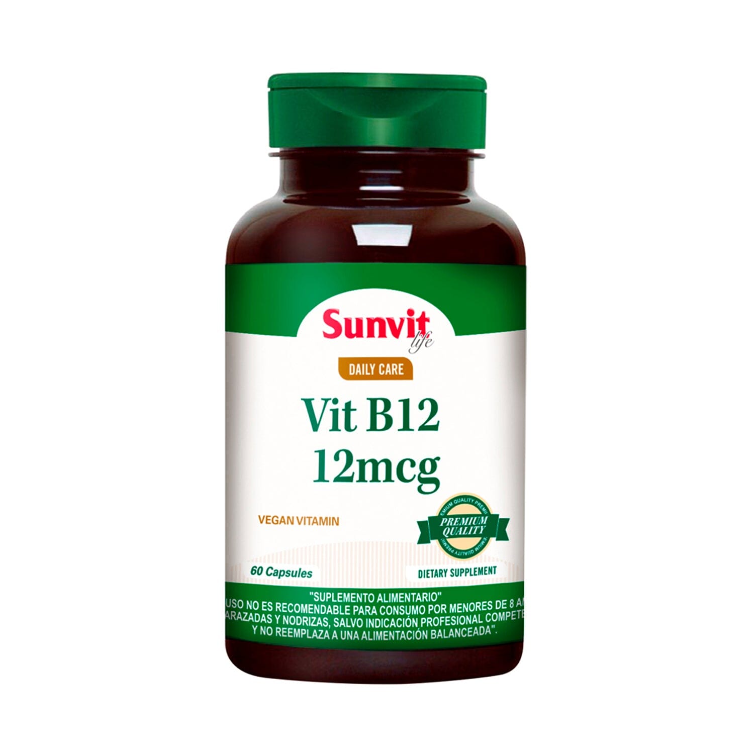 Vitamina B12 12 mcg x 60 caps nutra line